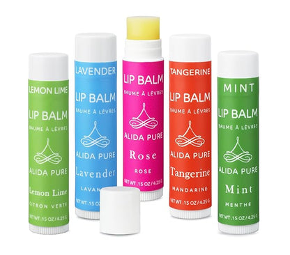 Aria Lip Balm Collection, Vegan Lip Lips,