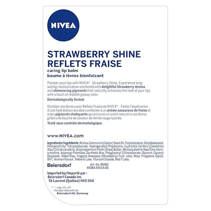 Nivea Lip Care Strawberry 4.8 G