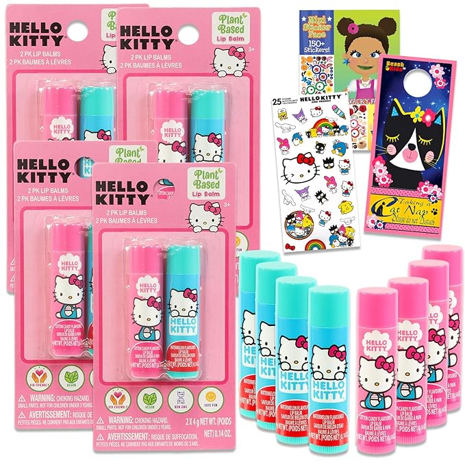 Hello Kitty Lip Balm Tubes -