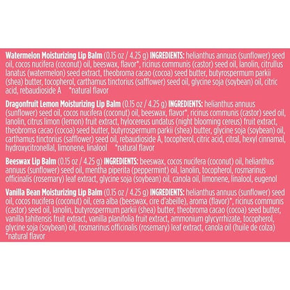 Burt's Bees Lip Balm, Moisturizing Lip