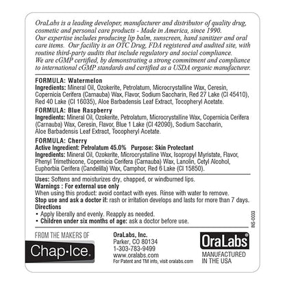 Chap-Ice | Blank Lip Balm Tubes (Watermelon)