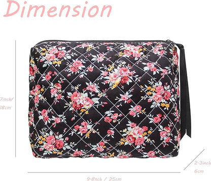 Pazimiik cotton makeup bag for