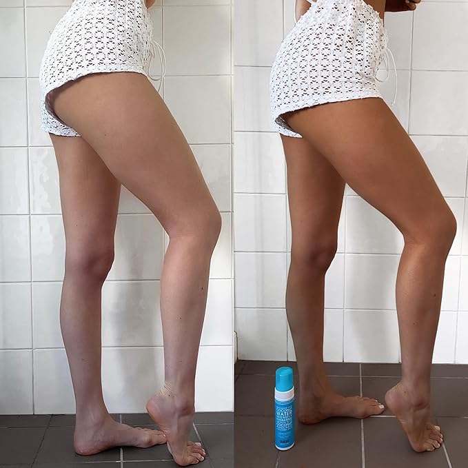 MineTan Self Tanner Kit - Coconut Water Self Tan Foams with Self Tanning Mitt Applicator + Exfoliating Mitt, Clean Self Tanner with Antioxidants, Vegan, Cruelty Free, No Fake Tan Smell, Orange Tones