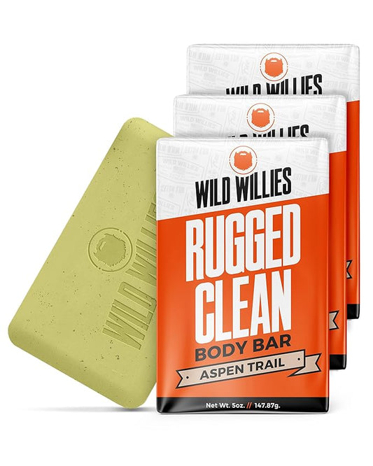 Wild Willies Moisturizing Mens Bar Soap