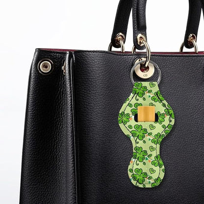 Chapstick Holder Keychain for Lipstick Lip Girls