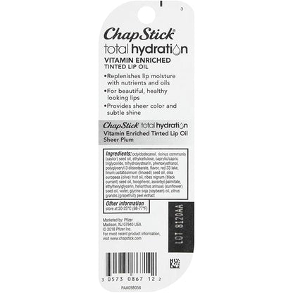 ChapStick Total Hydration Vitamin Enriched Sheer