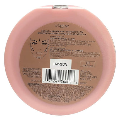 L'Oreal Paris Cosmetics True Match Lumi Bronze It Fluid Ounce