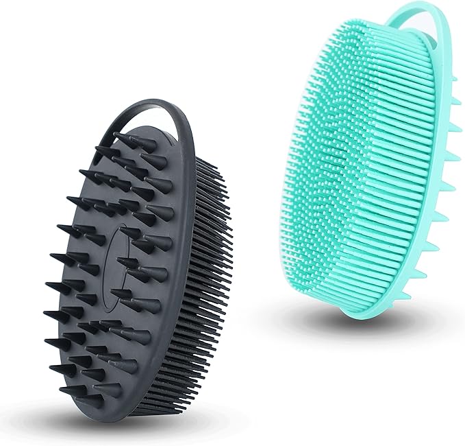 2 pc silicone exfoliating body