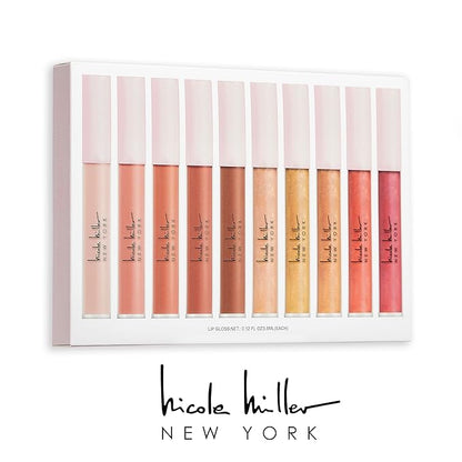 Nicole Miller 10 PC Full-Size 3.5ml Each Multicolor 3.5ml