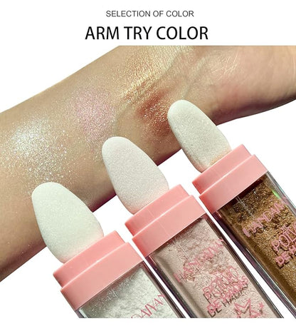 AKARY Body Glitter, Fairy Polvo De Hadas Shimmer