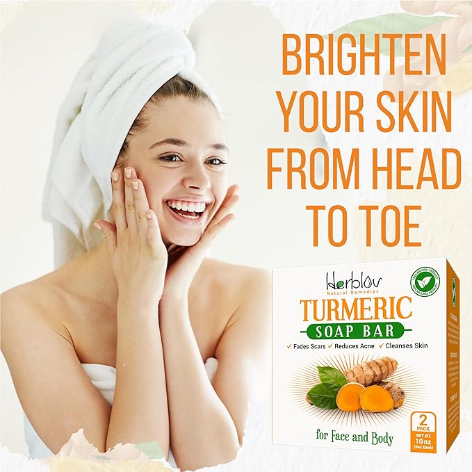 Turmeric Soap Bar for Face & 5oz
