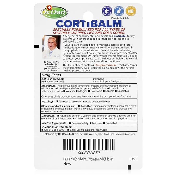Dr. Dan's Cortibalm- 4 Pack -
