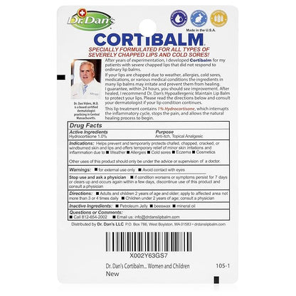 Dr. Dan's Cortibalm -3 Pack Children