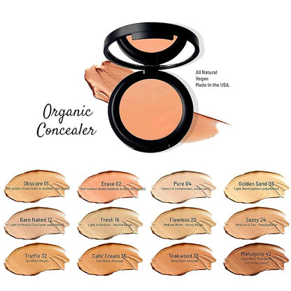 Mom's Secret 100% Natural Concealer, Organic, Vegan, Glute 11 oz