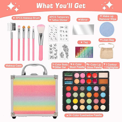 Anpro All-In-One Makeup Carry Case with Pro Teen
