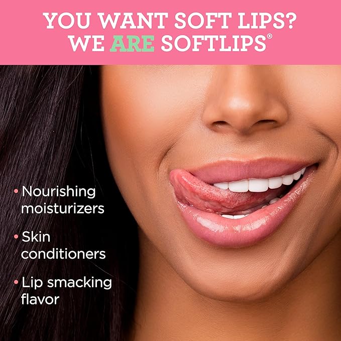 Softlips Watermelon Lip Balm 2-Pack Lips