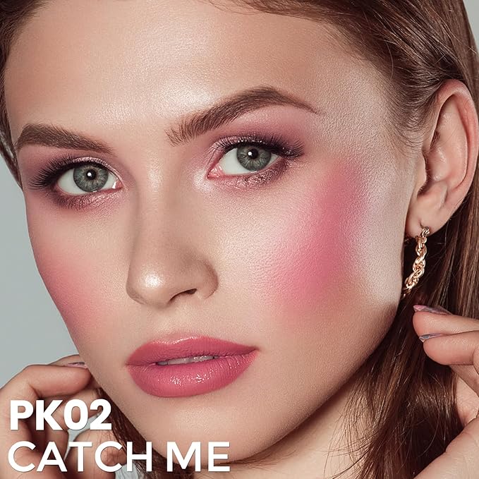 FOCALLURE Silky Cream Liquid Blush,Leaving a Matte Dewy