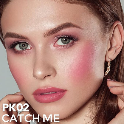 FOCALLURE Silky Cream Liquid Blush,Leaving a Matte Dewy
