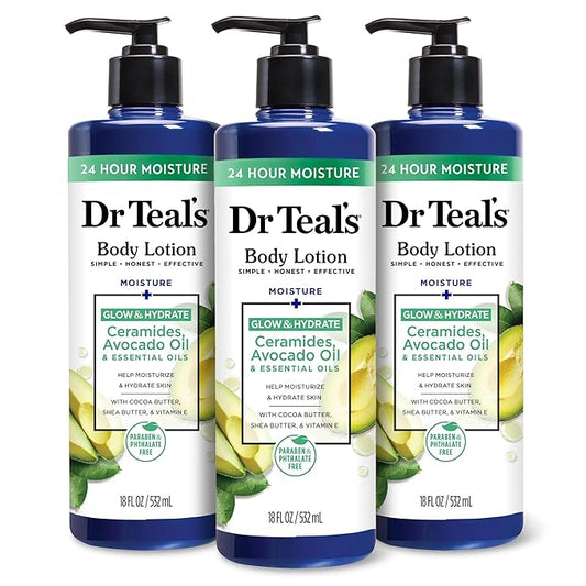 Dr Teal's Body Lotion, Glow &