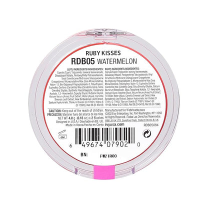 Ruby Kisses Duo Cream Blush, Smooth, Natural-Looking, Long-Lasting Face
