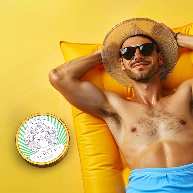 After Tallow & Aloe Sun Repair Cream - Grass-fed beef tallow, Aloe Vera & Cucumber Infused with Shea Butter, Cocoa Butter, Jojoba Oil, Sea Buckthorn, Vitamin E, and More