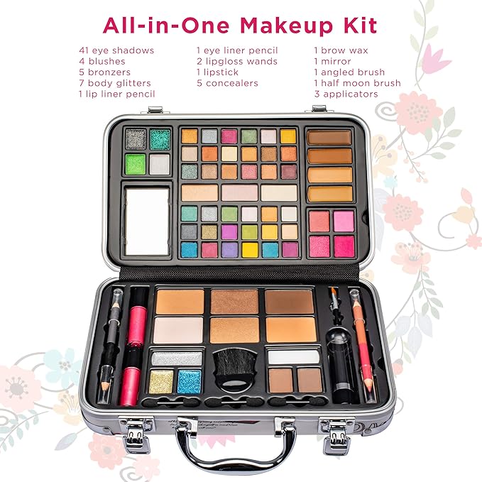 Makeup Kit Gift Set - 41 Eye Shadows,