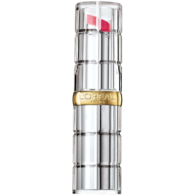 L'Oreal Paris Makeup Colour Riche Shine Lipstick, Lacquered Strawberry, 0.1 oz.