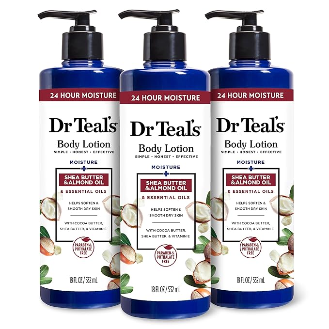Dr Teal's Body Lotion, Shea Butter 18 oz
