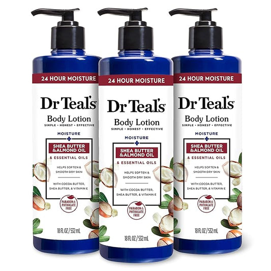 Dr Teal's Body Lotion, Shea Butter 18 oz