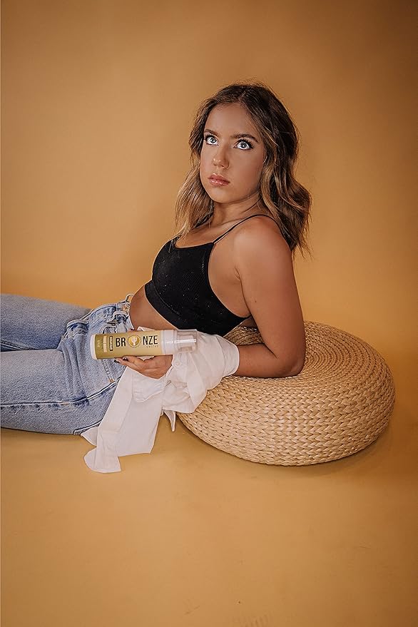 Caramel Cream Tanning Mousse | Easy Application & Instant Gratification | Dries Immediately Without Leaving You Sticky | Non-Scented, Streak Free