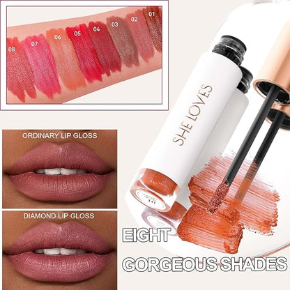 Women Matte Lipstick Red Long Lasting Liquid Lipstick, Long