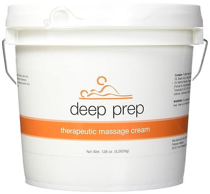 Rolyan Deep Prep Therapeutic Massage Cream, Gallon
