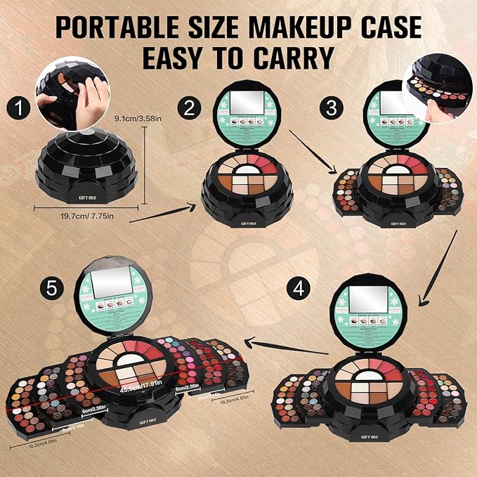 109 Colors Makeup Kit for Women