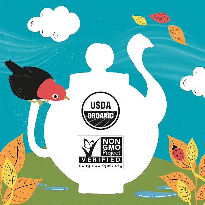 Clipper Tea Lemon & Ginger Teabags – Caffeine Free, USDA Organic, Great Hot or Iced – Aromatic, Natural, Fair & Delicious – 120 Tea Bags