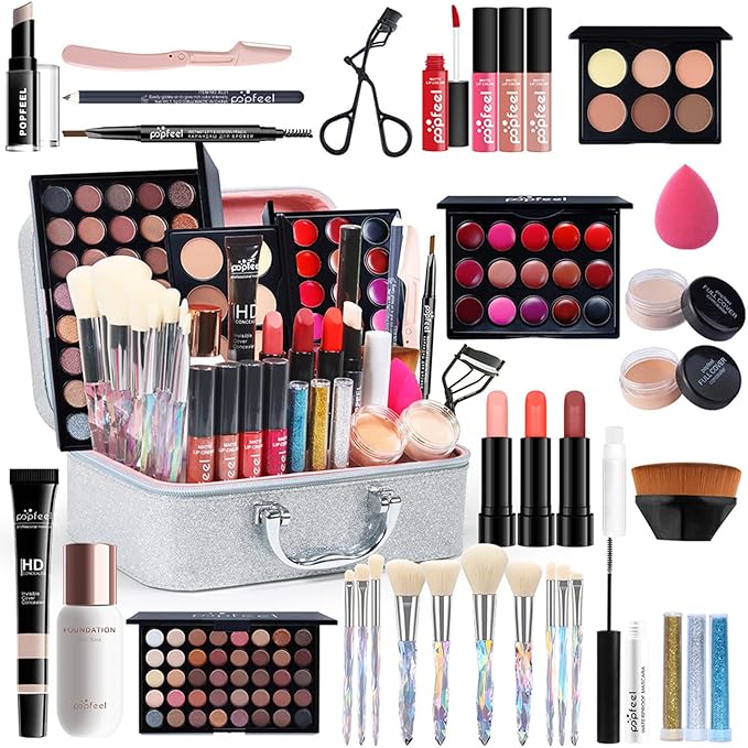 All-in-One Makeup Gift Set Carry All Makeup Kit
