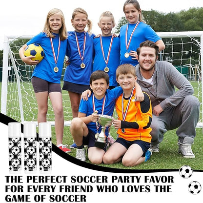 24 Pcs Soccer Lip Balm Soccer Supplies