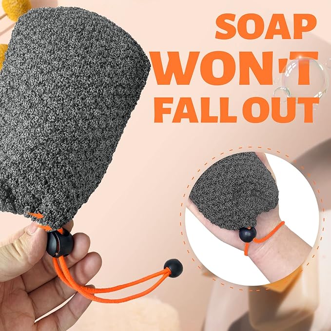 MIG4U Exfoliating Soap Bag for Shower