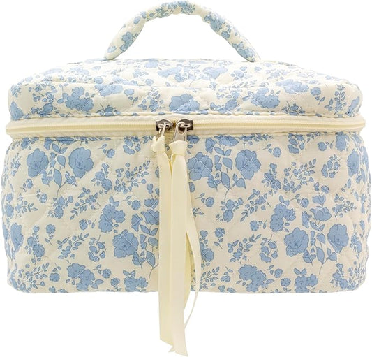 Pazimiik cotton makeup bag for