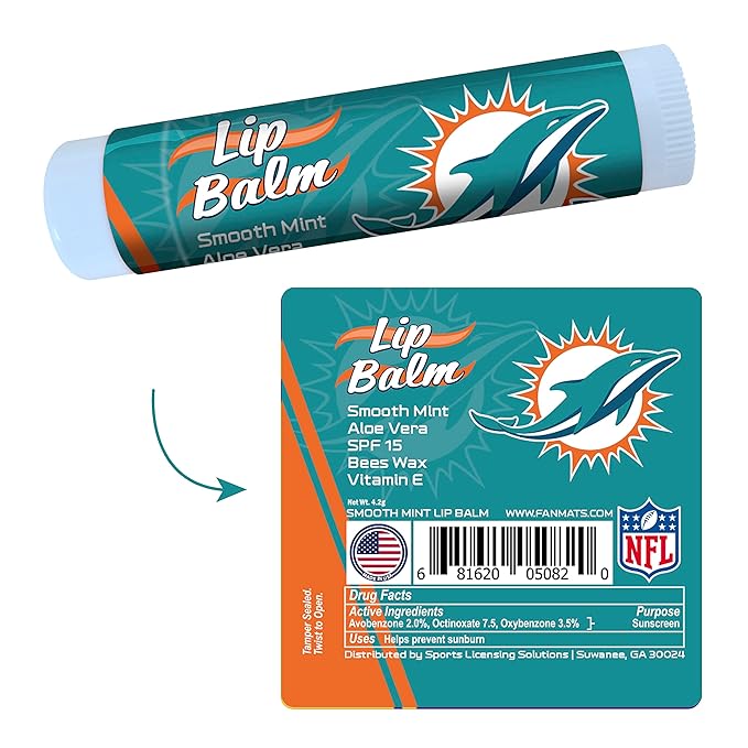 FANMATS 34698 Miami Dolphins Smooth Mint