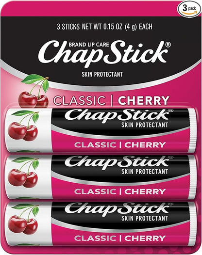 ChapStick Classic Cherry Lip Balm Tubes