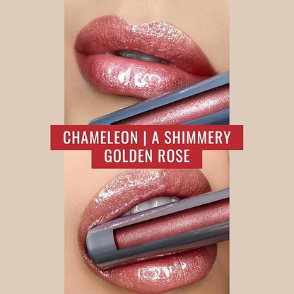 Runway Rogue Classic Lip Gloss, Semi-Sheer Golden Rose Rogue