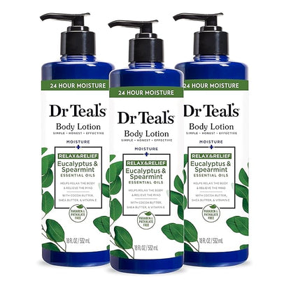 Dr Teal's Body Lotion, Eucalyptus &