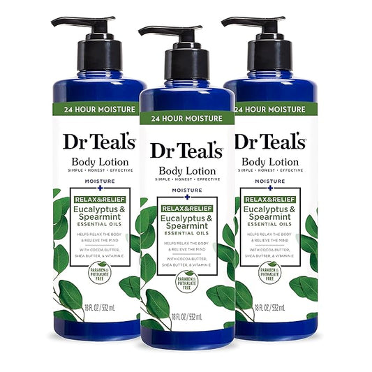 Dr Teal's Body Lotion, Eucalyptus &