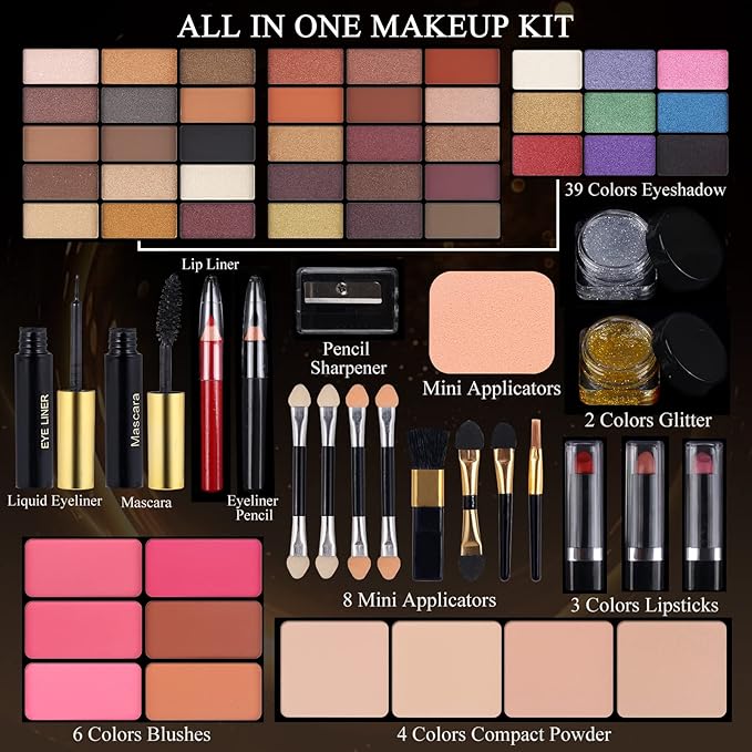 Professional Makeup Kit for Women Girls