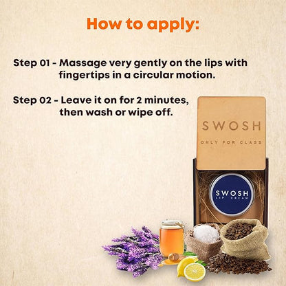 SWOSH Organic Lip Cream For Lightening lip