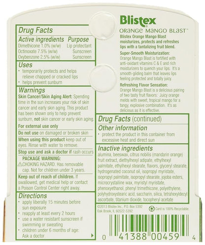 Blistex Lip Protectant SPF 15 Orange