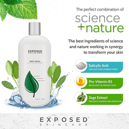 Exposed Skin Care Body Wash - Exfoliating