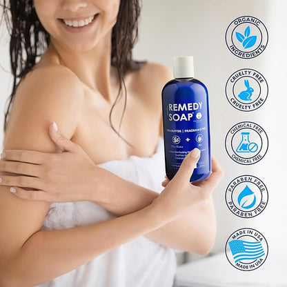Truremedy Naturals Shea Butter Fragrance-Free Body 12 oz