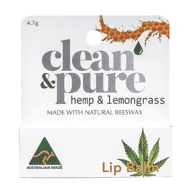 Lip Balm (Hemp & Lemongrass) 100%