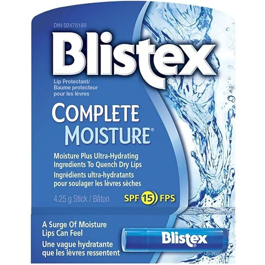 Blistex Lip Balm Complete Moisture, 0.15